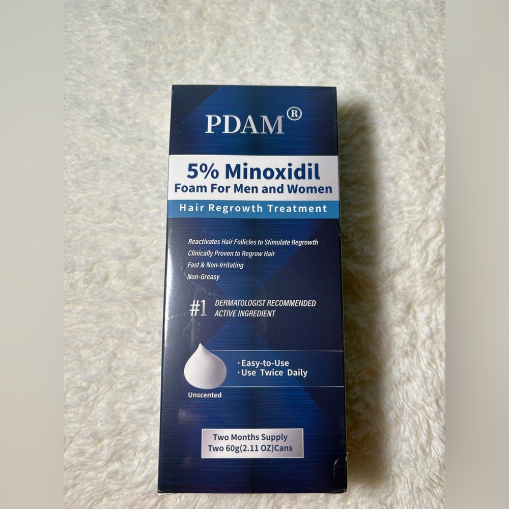 Hair Regrowth Treatment for Men and Women - Blue